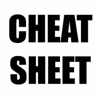 Logo cheat sheet