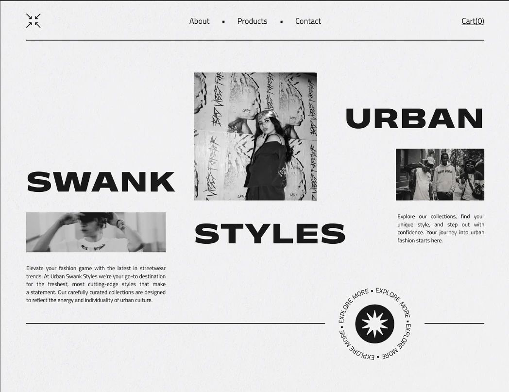 Image webdesign très simple
